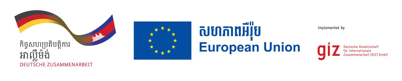 German Cooperation, European Union & GIZ Logo